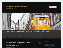 Tablet Screenshot of ccfong.com